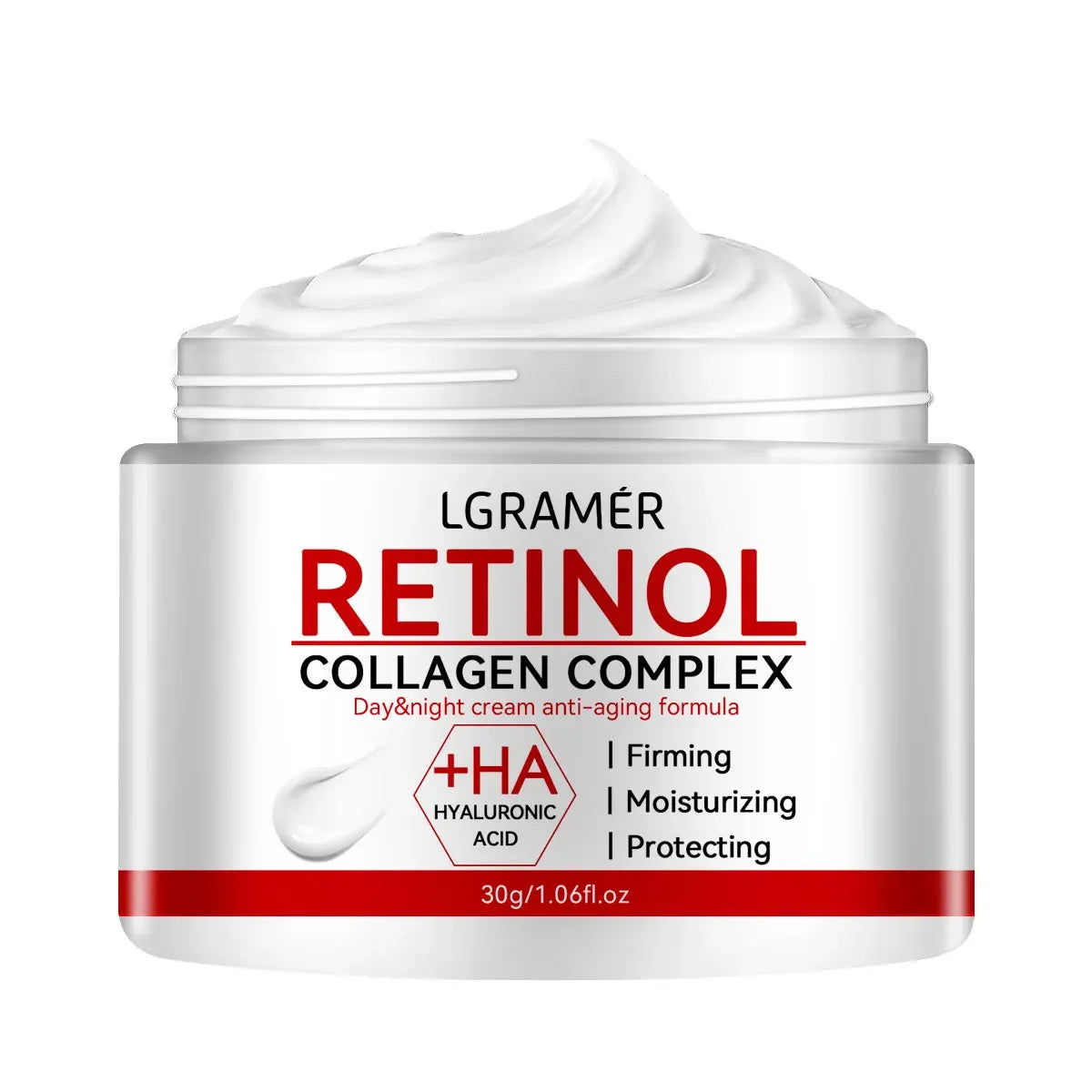 Creme Facial Hidratante Retinol - Hidratante, Clareamento, Suavização, Fiming, Lifting, Nutritivo, Pele Produto Cosmético